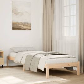 Extra Long Bedframe 90x210cm Solid Wood Pine