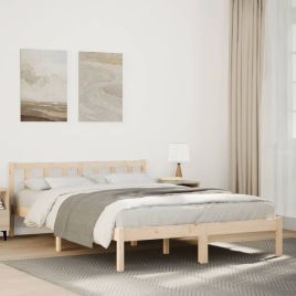Extra Long Bedframe 140x220cm Solid Wood Pine