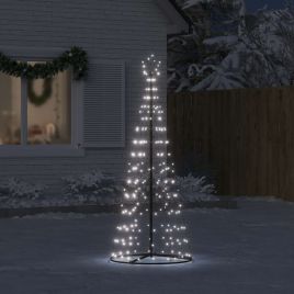 GLOWRA LED Christmas Tree 200 LEDs Cold White 182 cm