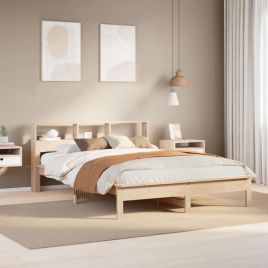 Bedframe 140x200cm Solid Wood Pine