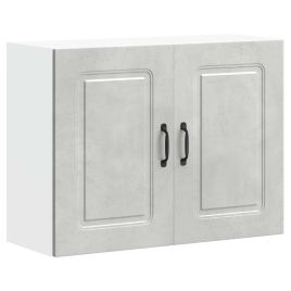 Kitchen Wall Cabinet Kalmar Concrete Grey Engineered Wood