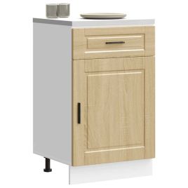 Kitchen Base Cabinet Porto Sonoma Oak Engineered Wood