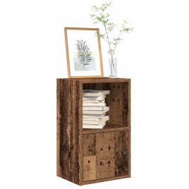 Bookcase Old Wood 31x24x52 cm Engineered Wood