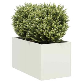 CASFORD Planter 40x80x40 cm Cold-rolled Steel - White