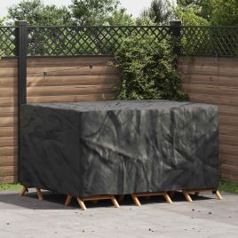 RELM Furniture Cover Plain 180x120x74 cm 210D - Black