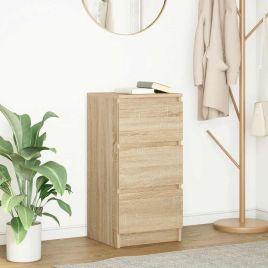 Sideboard Sonoma Oak 37.5x35x76 cm Engineered Wood
