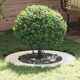 DASCOVE suitable for Flat Tree Rings 5 pcs Dia 50/80 cm Steel - White