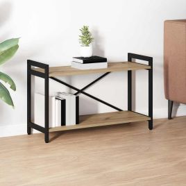 Bookcase Artisan oak 80 x 30 x 48.5 cm Engineered wood