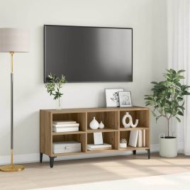 TV Stand Artisan Oak Engineered wood, Metal Medium TV Stand