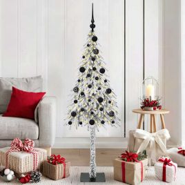 COSWIN Christmas Tree with 150 LEDs White 150 cm PE and Steel