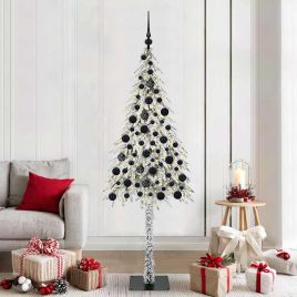 COSWIN Christmas Tree with 300 LEDs White 180 cm PE and Steel