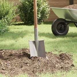 NOLMERE Shovel Head 43x17 cm Powder-Coated Steel - Silver