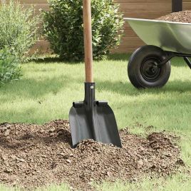NOLMERE Shovel Head 33x21 cm Powder-Coated Steel - Silver