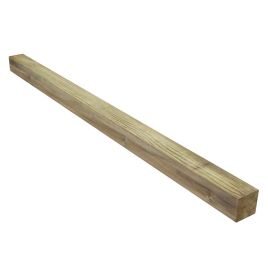 6ft Timber Fence Post 4" (90x90mm) Green