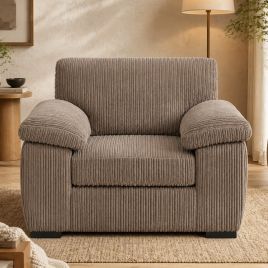 CORDURA Jumbo Cord Armchair - Beige