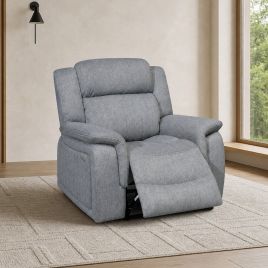 Jackson Electric Recliner Armchair - Grey