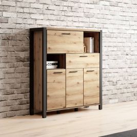 Sideboard - FREGENE Sideboard Oak Taurus 120cm