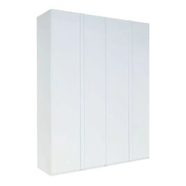 ILKLEY 4 Door Wardrobe White - 181.5cm