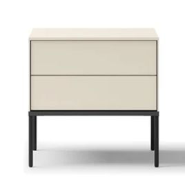 VAREN Bedside Table - Beige