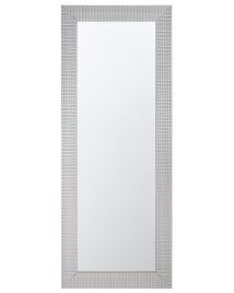 Wall Mirror 50x130cm Silver