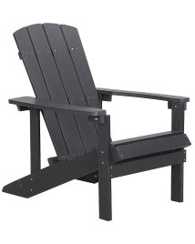 Garden Chair Dark Grey ADIRONDACK