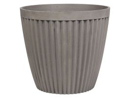 Plant Pot ⌀ 36 cm Taupe POKA