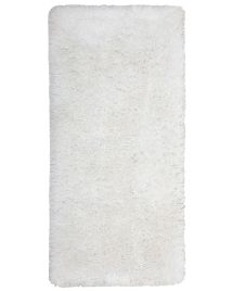 Shaggy Area Rug 80x150cm White