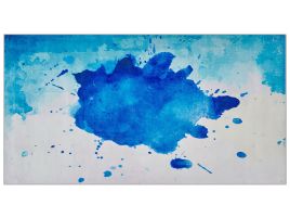 Area Rug 80x150cm Blue