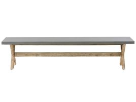 Concrete Outdoor Bench Grey OLBIA