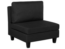 Fabric 1-Seat Section Black FEVIK