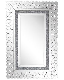 Wall Mirror 60x90cm Silver