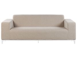Garden Sofa Beige with White ROVIGO