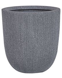 Plant Pot 31 x 31 x 33 cm Grey CHIOS