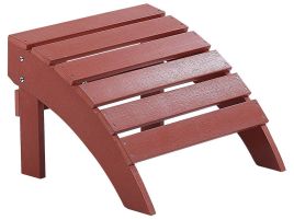 Garden Footstool Red ADIRONDACK