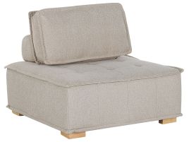 Fabric 1-Seat Section Beige TIBRO