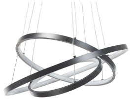 Metal LED Pendant Lamp Black ATREK