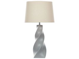 Ceramic Table Lamp Grey BELAYA