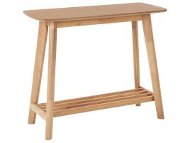 Console Table Light Wood TULARE