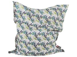 Large Bean Bag 140 x 180 cm Leaf Pattern FUZZY