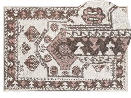 Wool Area Rug 140x200cm Multicolour