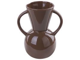 Porcelain Flower Vase 19 Brown