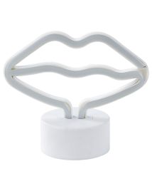 Lips LED Neon Sign Pink FLORA