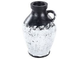 Terracotta Decorative Vase 33 White