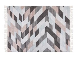 Jute Area Rug 140x200cm Multicolour
