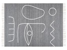 Outdoor Area Rug 140x200cm Grey