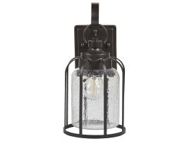 Outdoor Wall Light Black WOOLER
