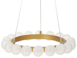 18 Lights Metal Chandelier Gold GEORGES