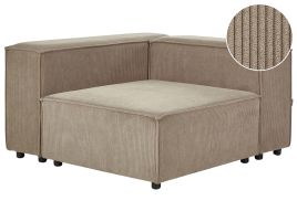 Jumbo Cord Corner Section Brown APRICA