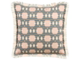 Cushion Geometric Pattern 60x60cm Multicolour