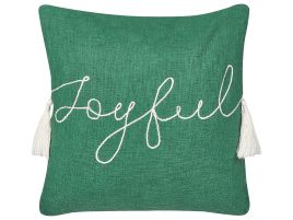 Cotton Cushion 45x45cm Green